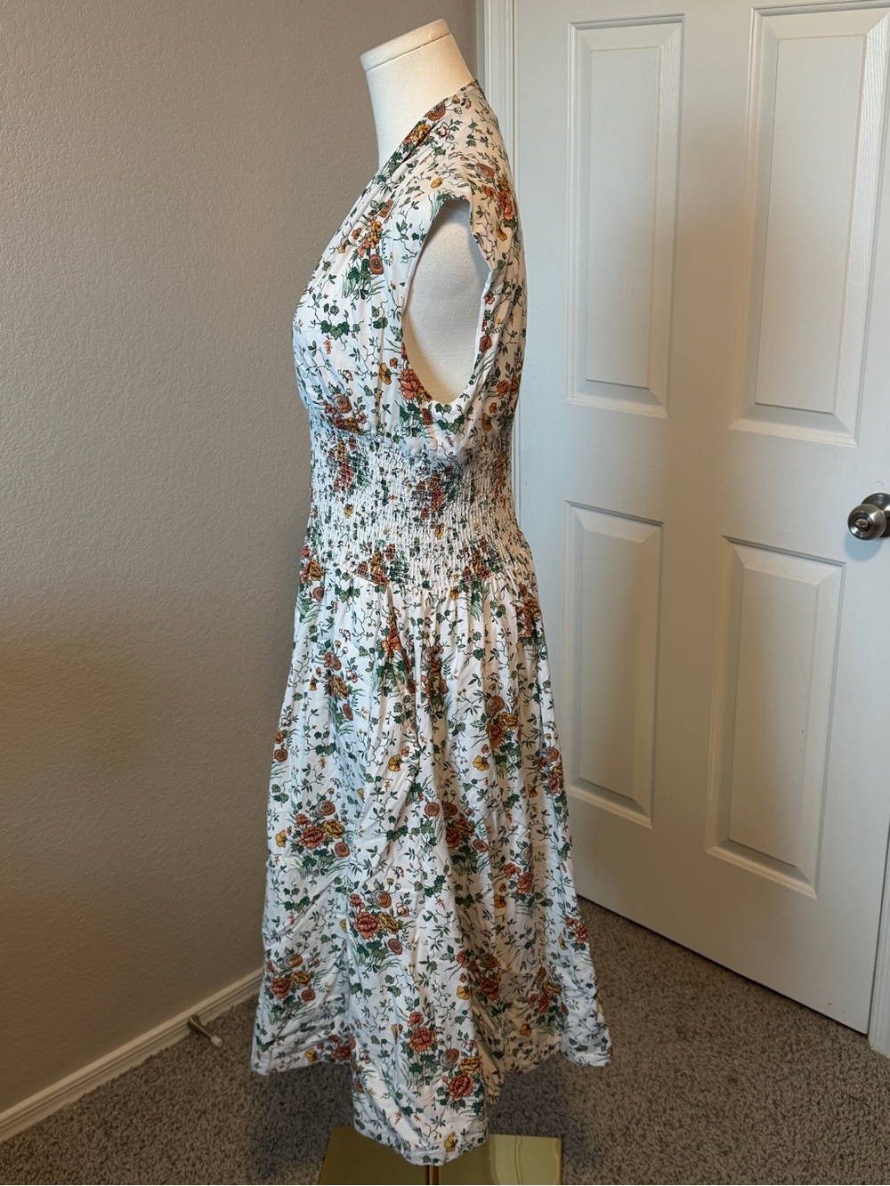 Anthropologie The Tommie Zip-Front Midi Dress by Maeve - Picture 3 of 6